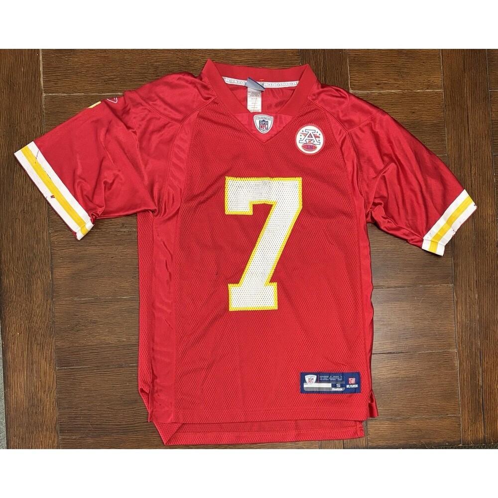 Vintage Kansas City Chiefs Reebok Onfield Matt Cassel Red Football Jersey Mens S